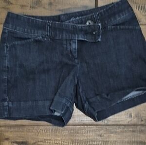 The Limited Dark Blue Jean Shorts